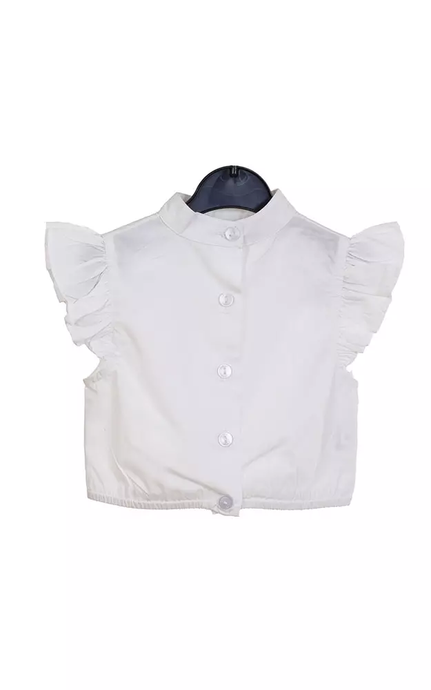 Kinderbluse 26, weiß
