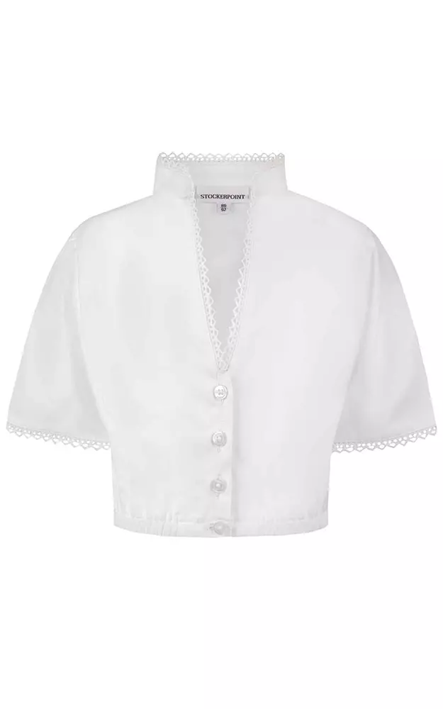 Kinderbluse Susi, weiß