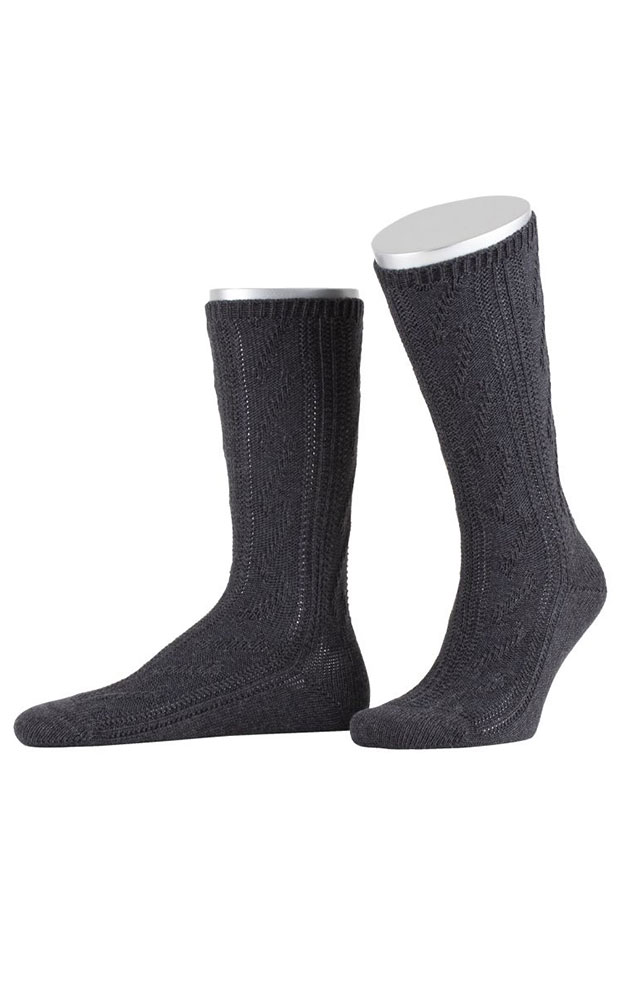 Socken LN 3524, anthrazit