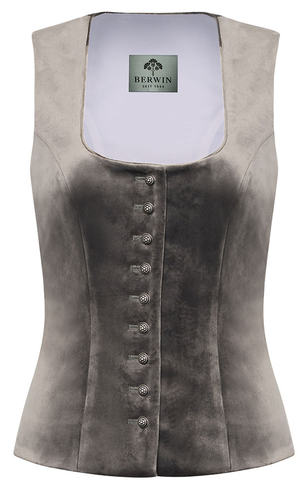 Mieder Samt 64250, taupe