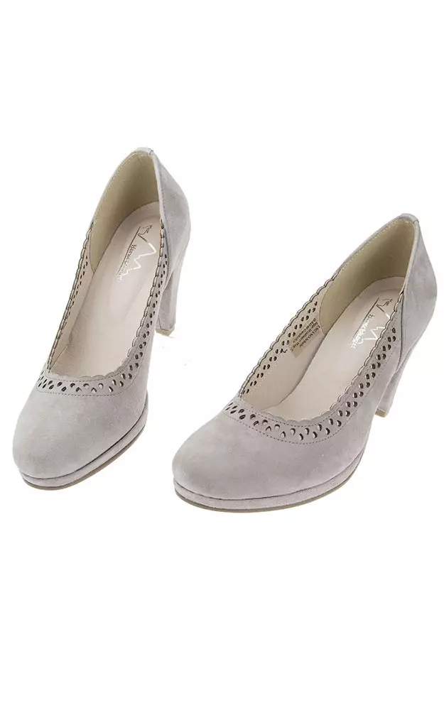 Velours-Schuhe 3004529108, stein