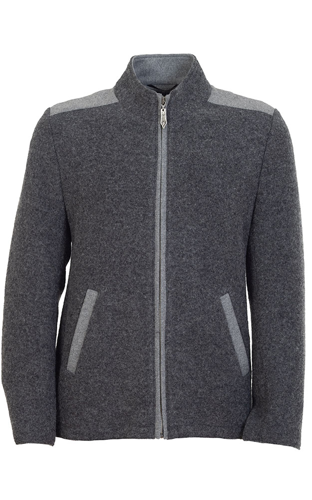 Walkjacke Daniel, anthrazit