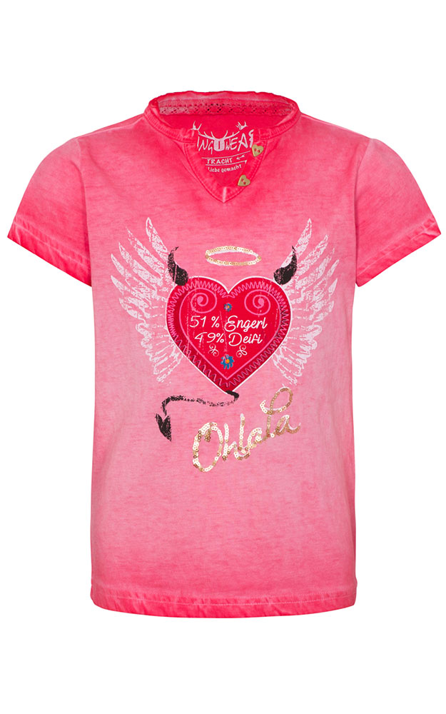 Kinder-Shirt 70899, pink