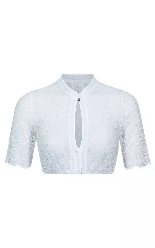 Dirndlbluse Hanna, weiß