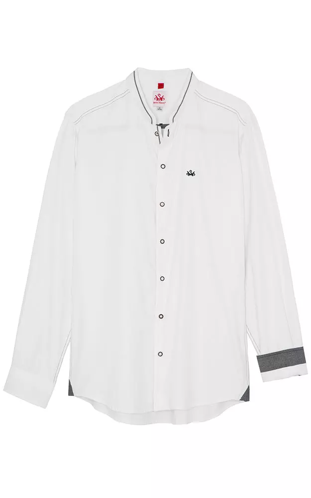 Hemd Freising SK, weiß - Slim fit