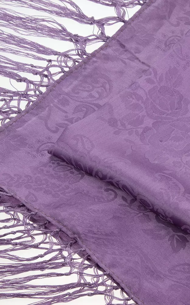 Seidentuch Nr. 32, flieder