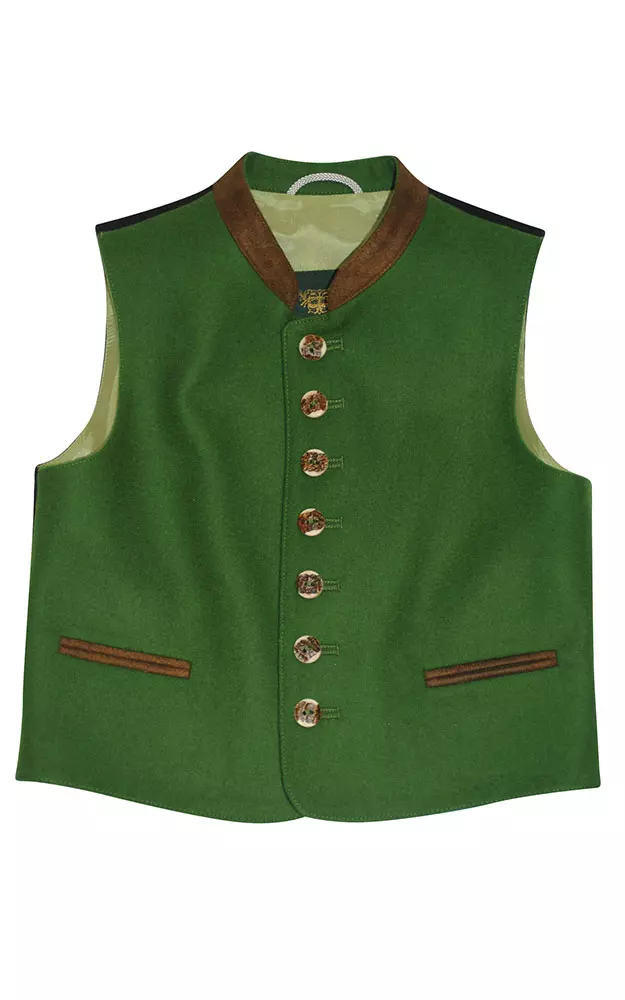 Kinder-Weste Klaus, grün
