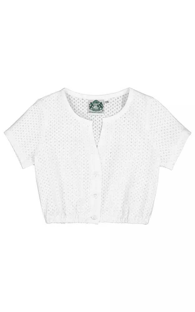 Kinderbluse 212 6307, weiß