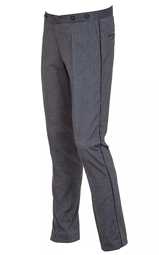 Stresemann-Hose Aschau Spitzbund modern fit, grau