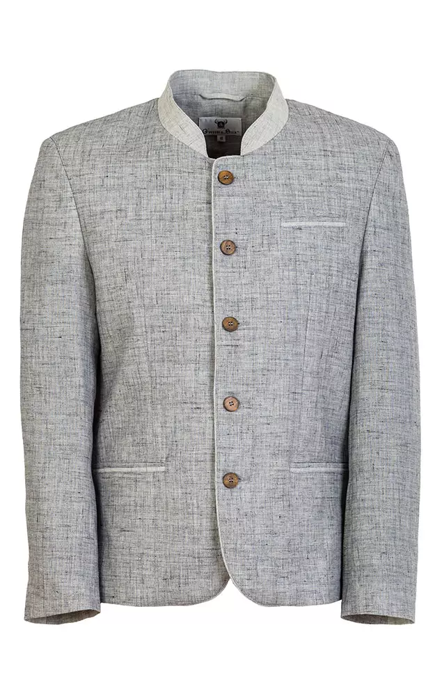 Janker Regensburg, grau meliert