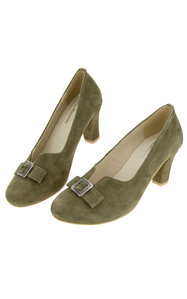 Velours-Schuhe 3007820046, khaki