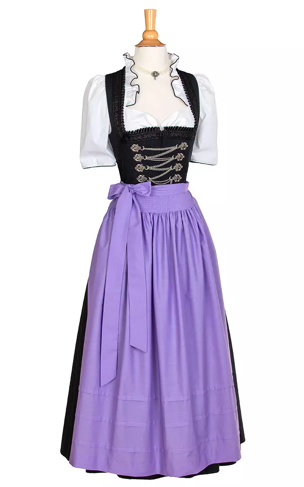 Schürze Stufen, flieder