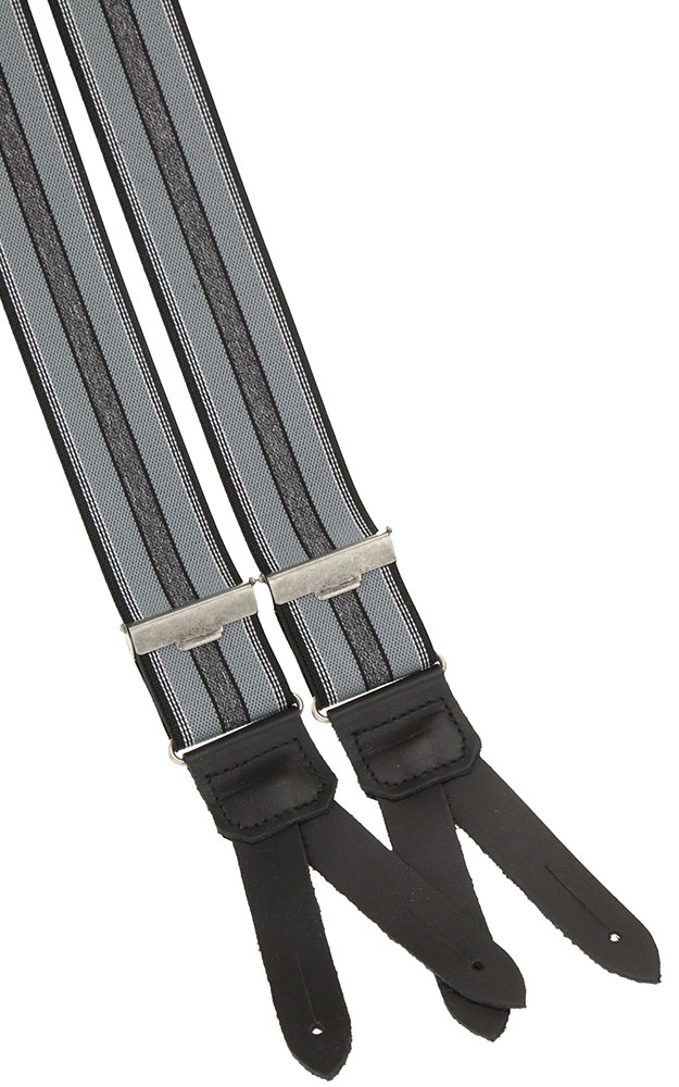 Hosenträger Stresemann 305, anthtrazit/schwarz