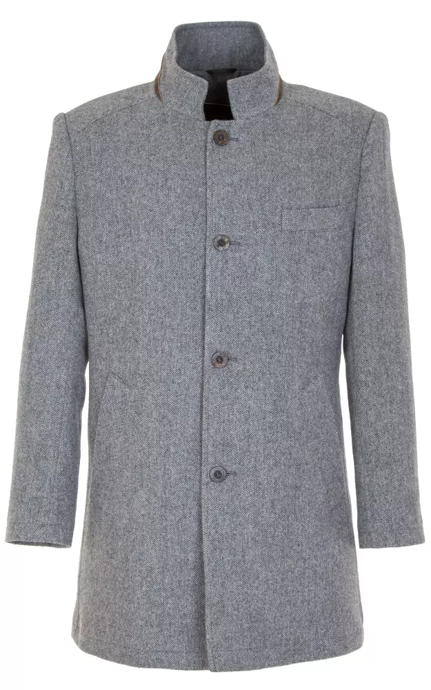 Kurzmantel Weizl, mittelgrau