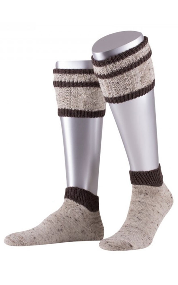 Loferl / Loiferl kurz, beige/braun