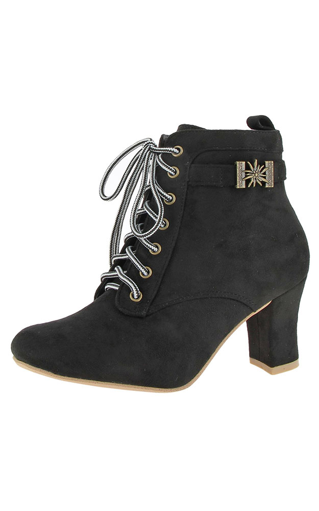 Damen-Stiefelette 30059000002, schwarz