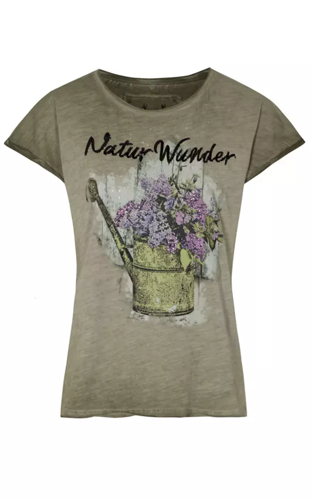 Damen-Shirt Naturwunder, oliv