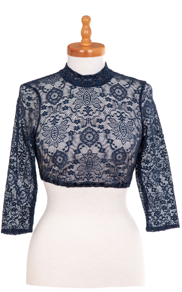 Dirndlbluse Babsi, marine