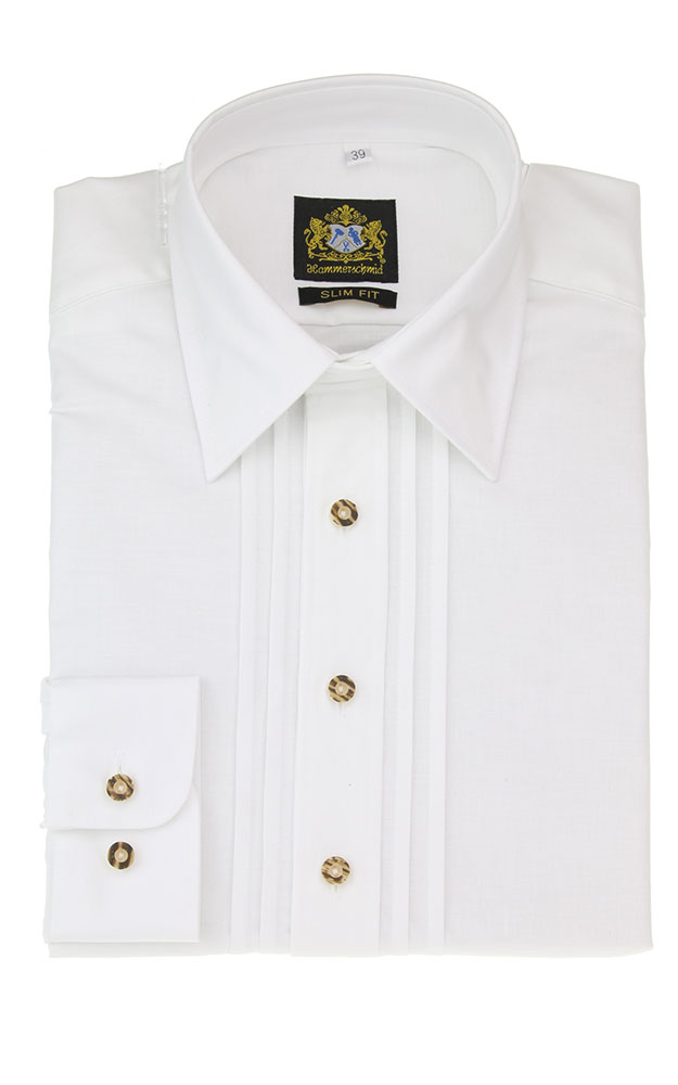 Hemd 1007 LK, weiß - Slim fit