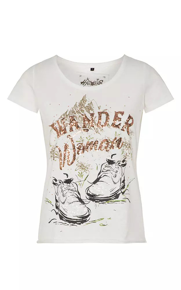 Damen-Shirt Wander Woman, weiß