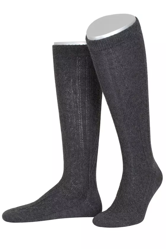 Kniestrümpfe L4910, anthtrazit Fb. 02
