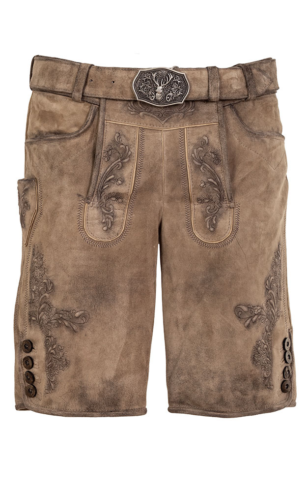 Lederhose Langwies mit Gürtel, achat