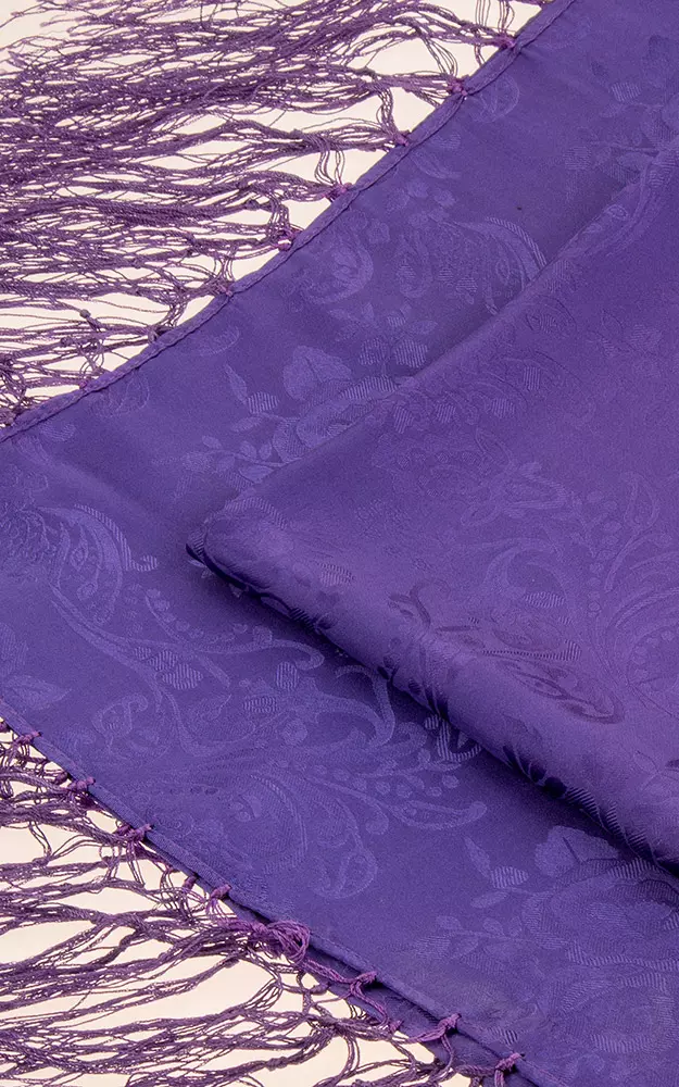 Seidentuch Nr. 39, lila