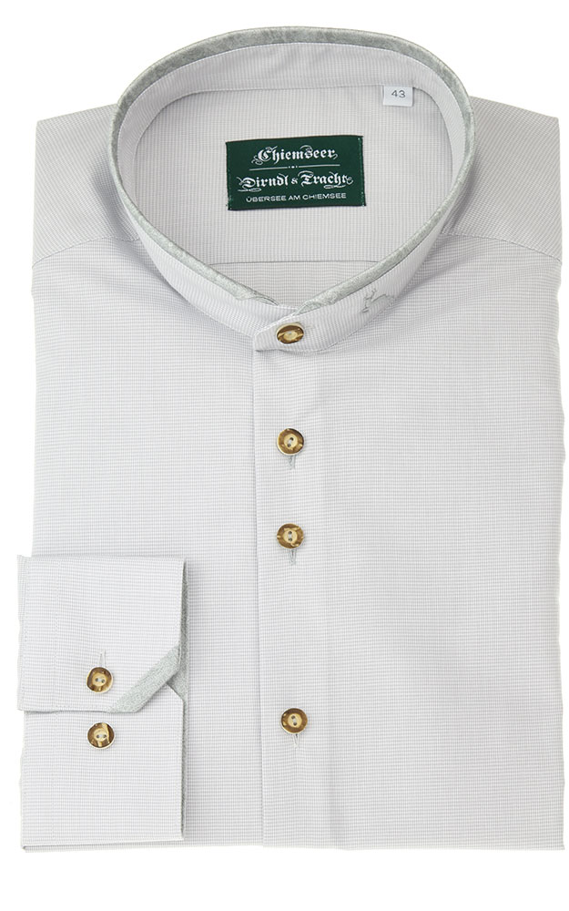 Hemd 3004 19104, grau - Slim fit