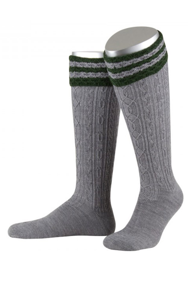 Kniestrümpfe L460R, grau