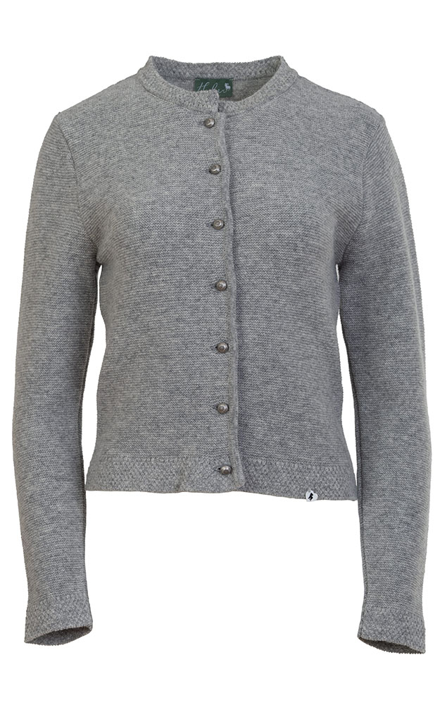 Strickjacke Mendi, hellgrau
