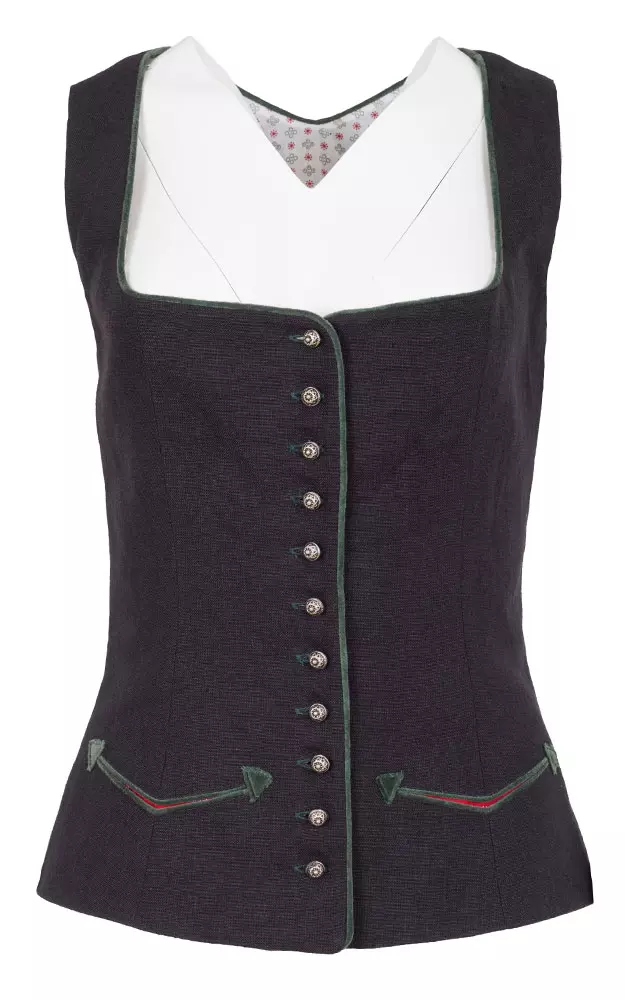 Mieder Clara, schwarz