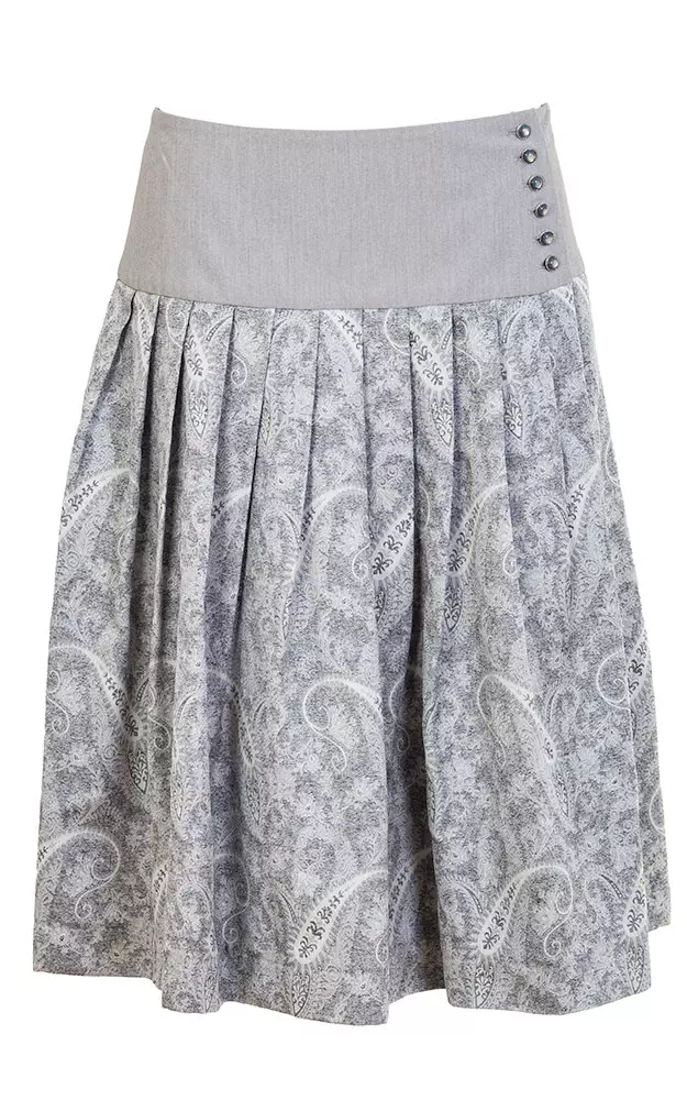 Rock Rum, silbergrau