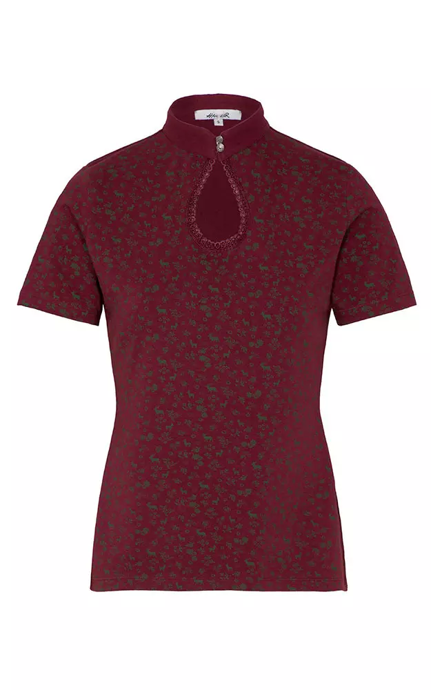 Damen-Shirt Quanna, weinrot