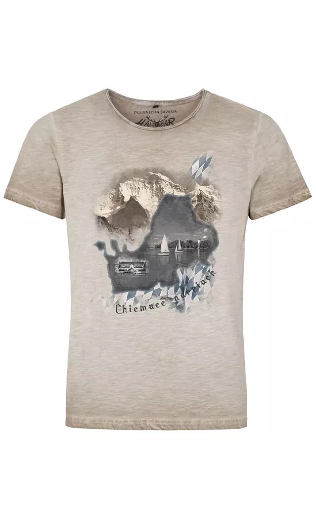 T-Shirt Chiemsee, beige