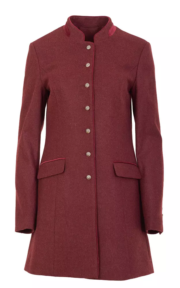 Gehrock Inka, weinrot